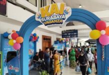 KAI Surabaya Vaganza Ramaikan HUT ke-733