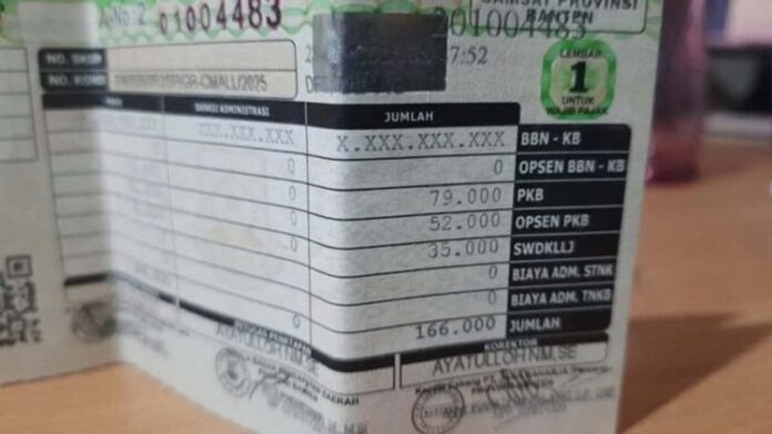Pajak Tahunan Kendaraan