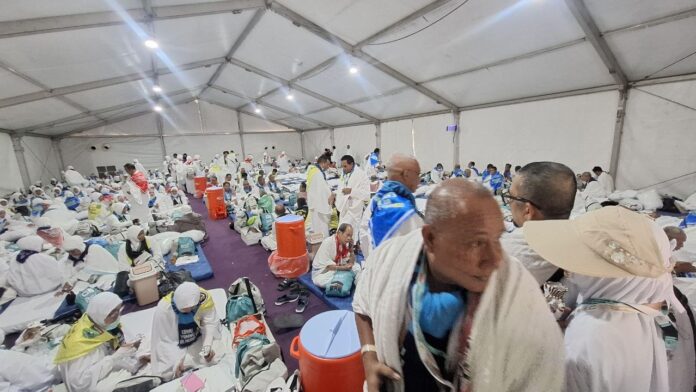 jemaah haji arafah