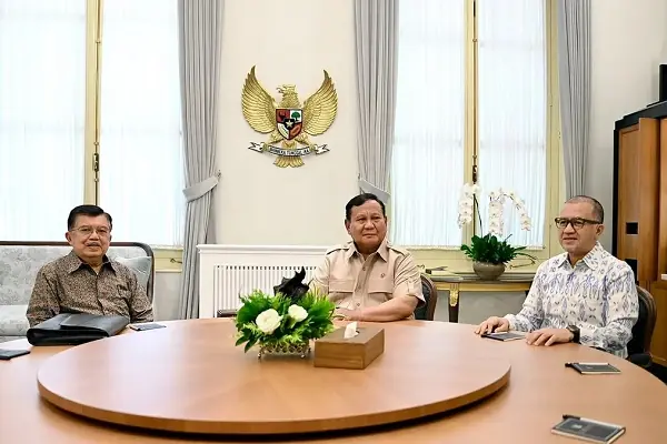 Presiden Prabowo Bertemu Jusuf Kalla