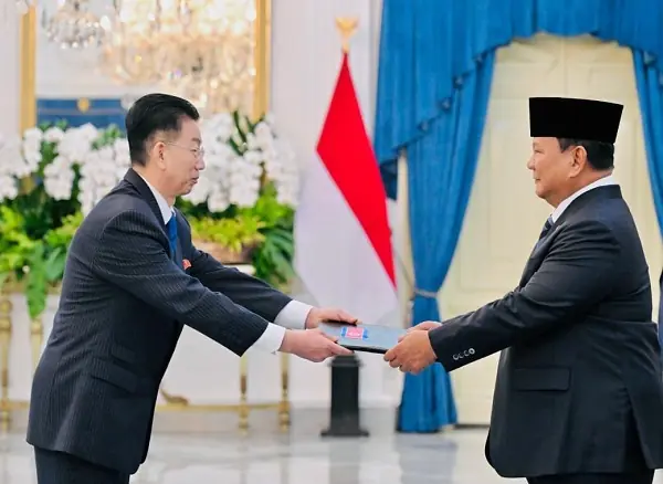 Presiden Prabowo Terima Surat Kepercayaan
