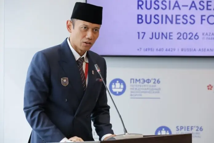Menko AHY Indonesia-Rusia