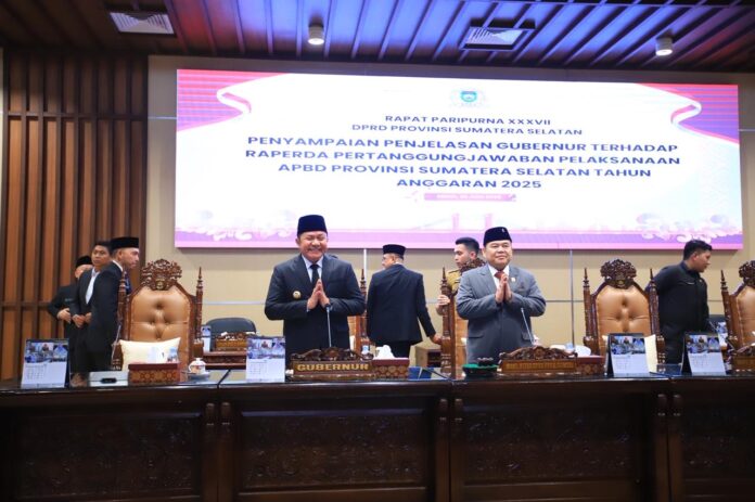 Raperda APBD 2025 Sumsel