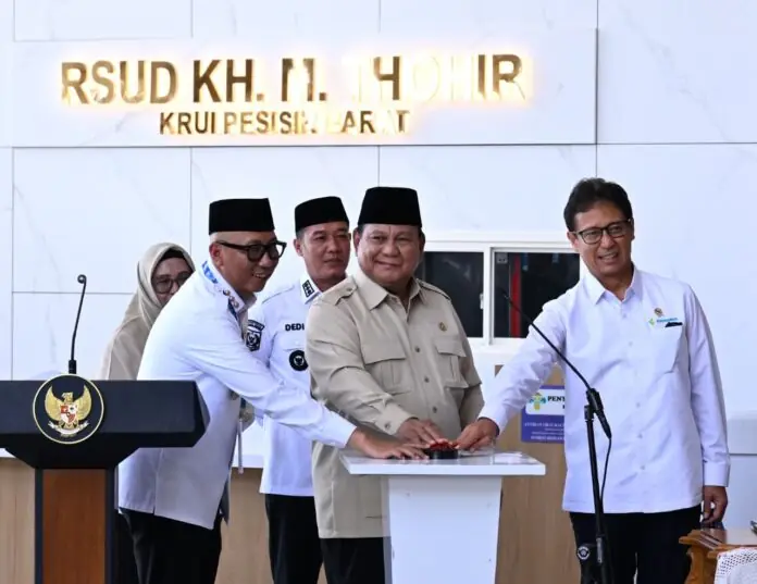 Prabowo RSUD Muhammad Thohir